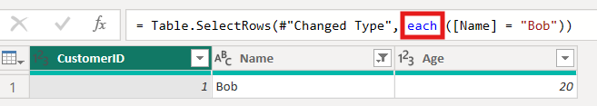 The correct function